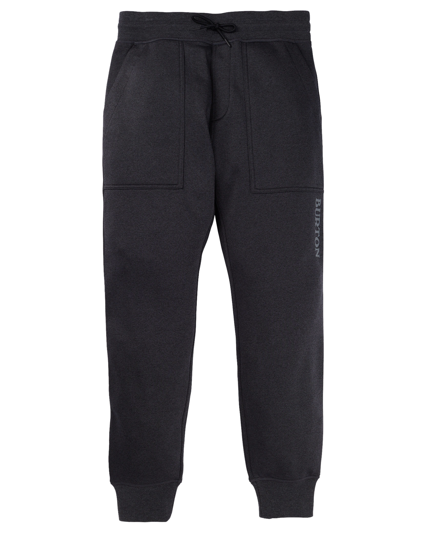 Burton Men s Oak Fleece Pants True Black Heather Shop Pants at