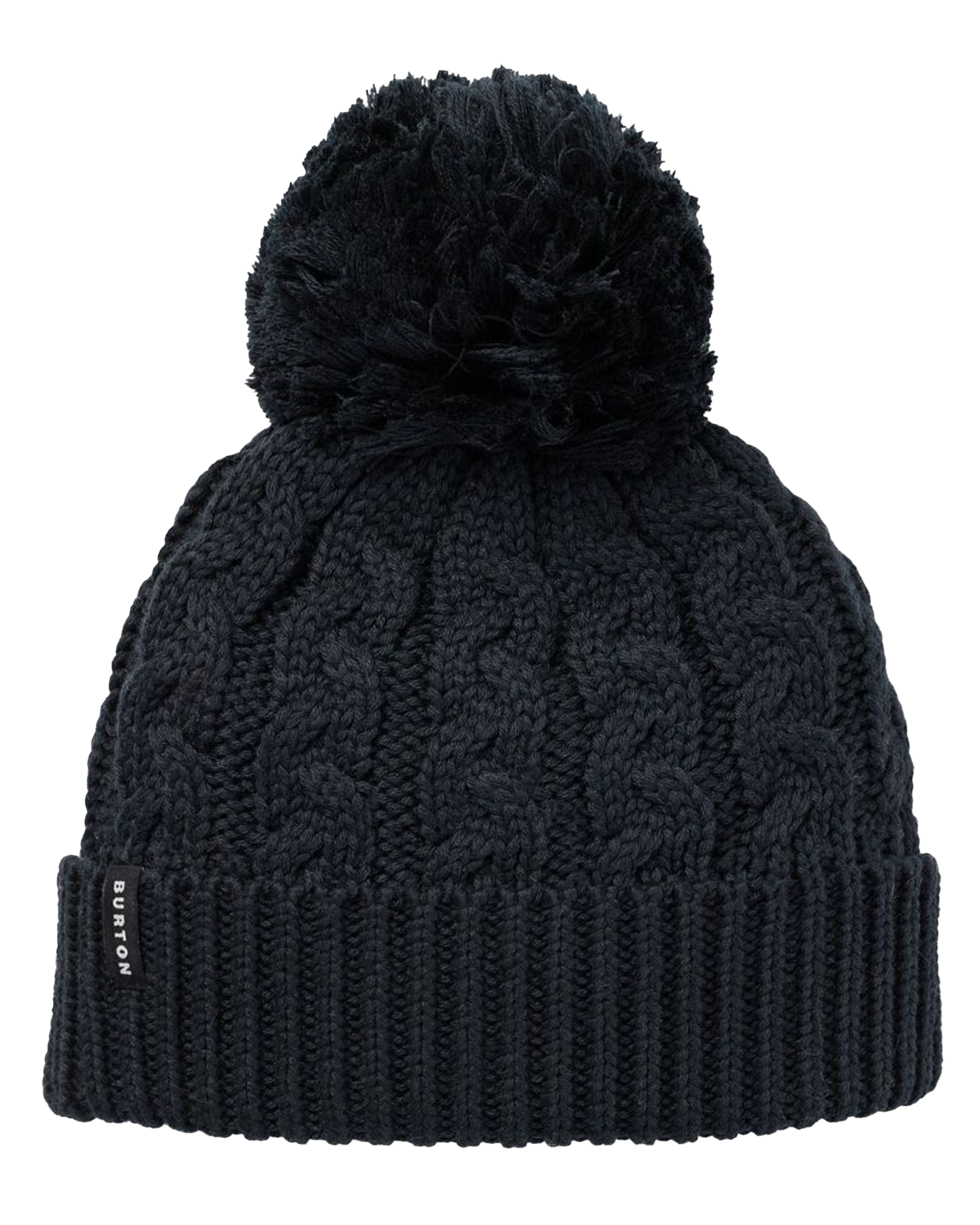 Burton Zippy Fleece Lined Beanie True Black Shop Headwear at