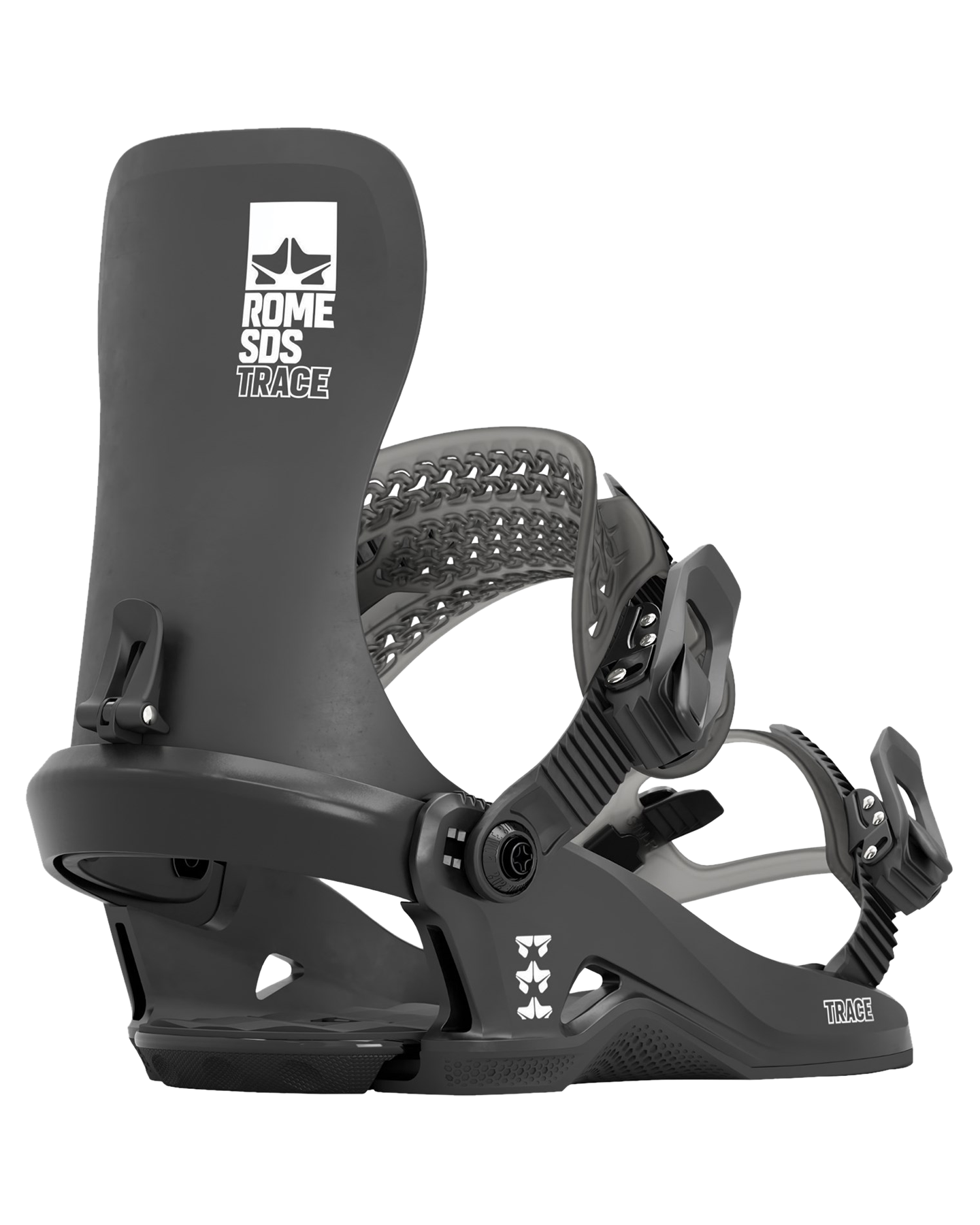 Rome Trace Snowboard Bindings - Black - 2024 | Shop Snowboard