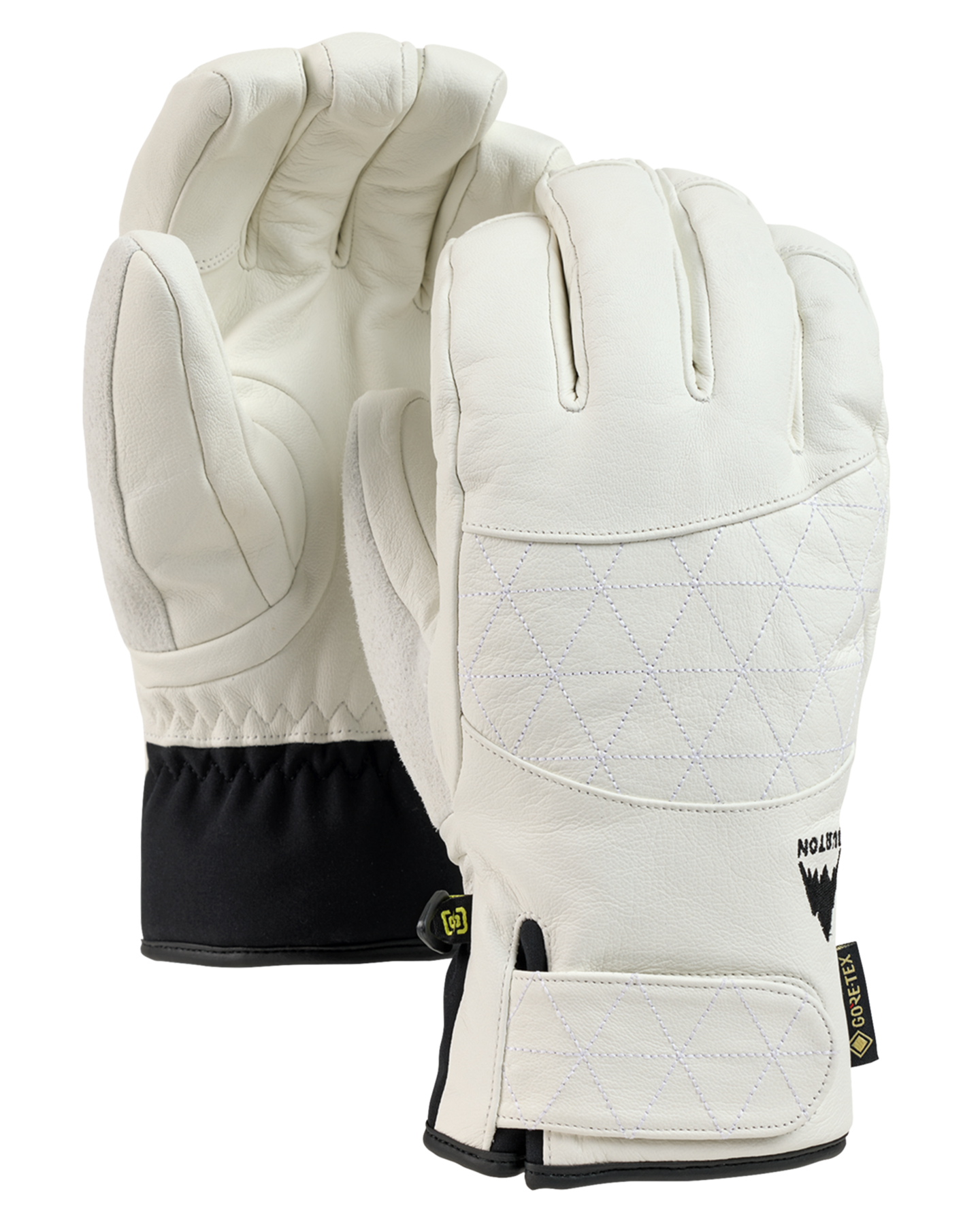 Burton Women s Gondy Gore Tex Leather Snow Gloves Stout White