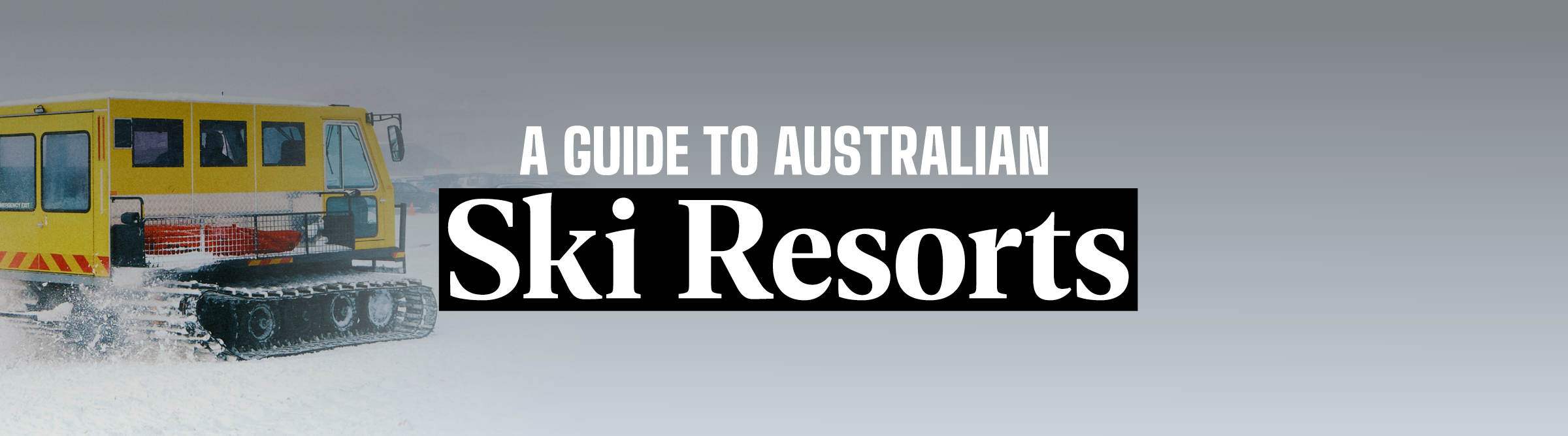 A Guide To Australian Ski Resorts
