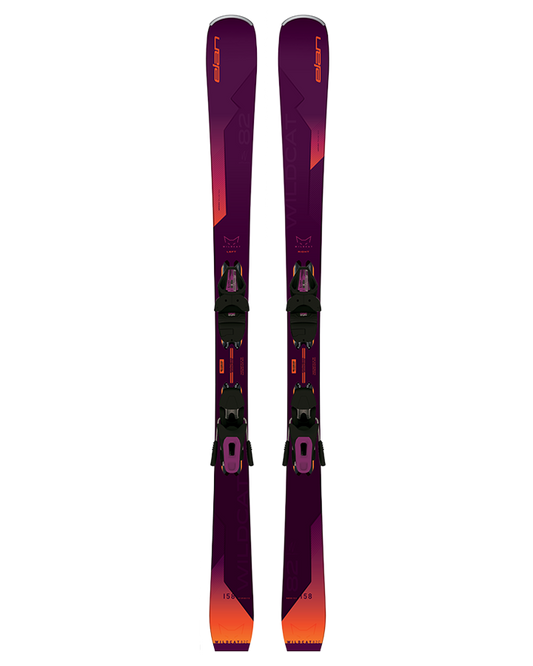 Elan Wildcat '82 C Snow Skis + Ps Elw 9.0 Bindings  - 2025 Snow Skis - Trojan Wake Ski Snow