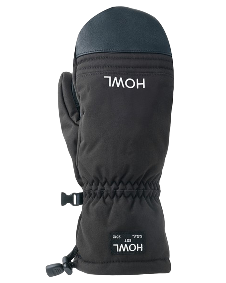 Howl Team Mittens - Black - 2023 Snow Gloves & Mittens - Trojan Wake Ski Snow