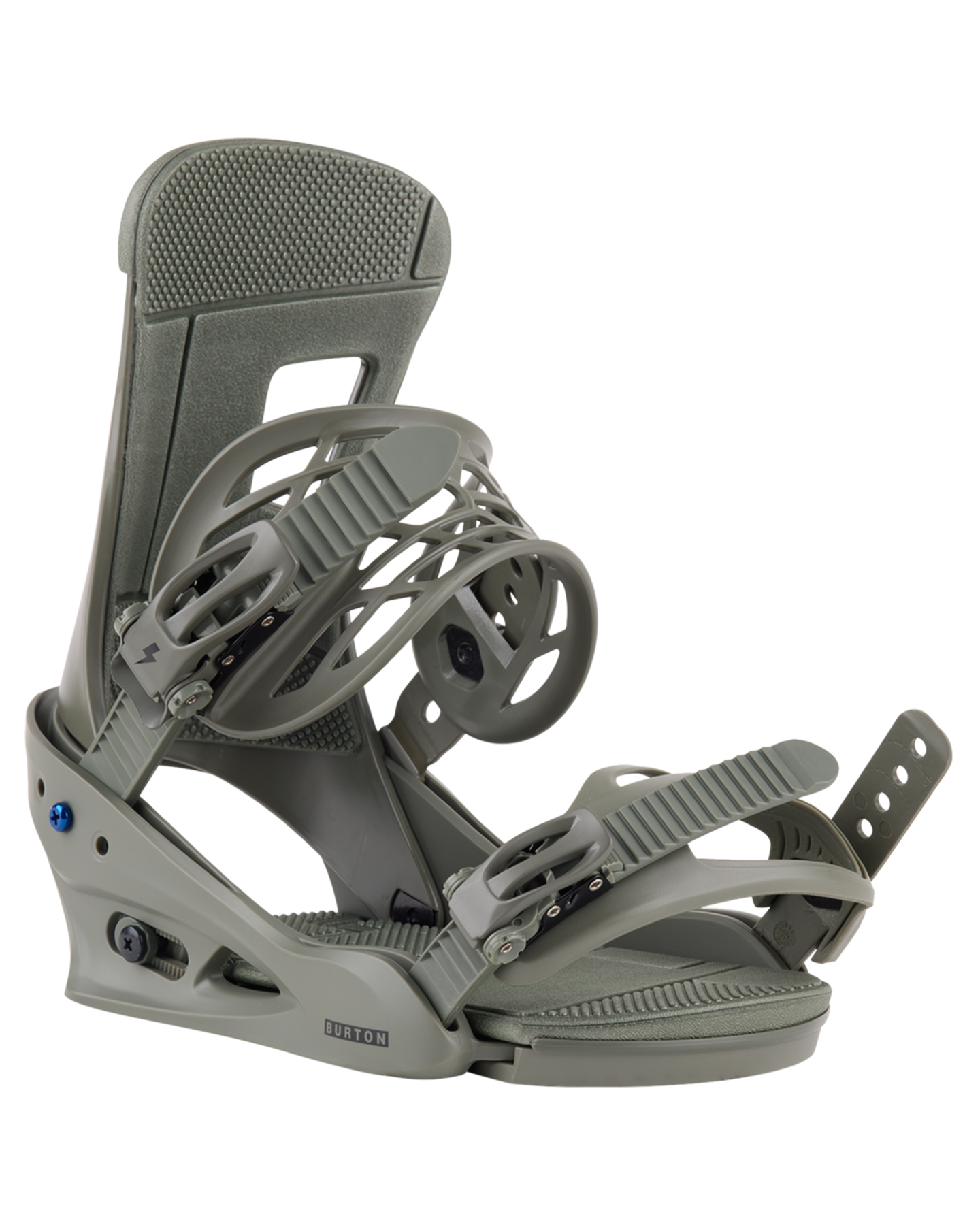 Burton Men's Freestyle Re:Flex Snowboard Bindings - Forest Moss - 2024 Snowboard Bindings - Trojan Wake Ski Snow