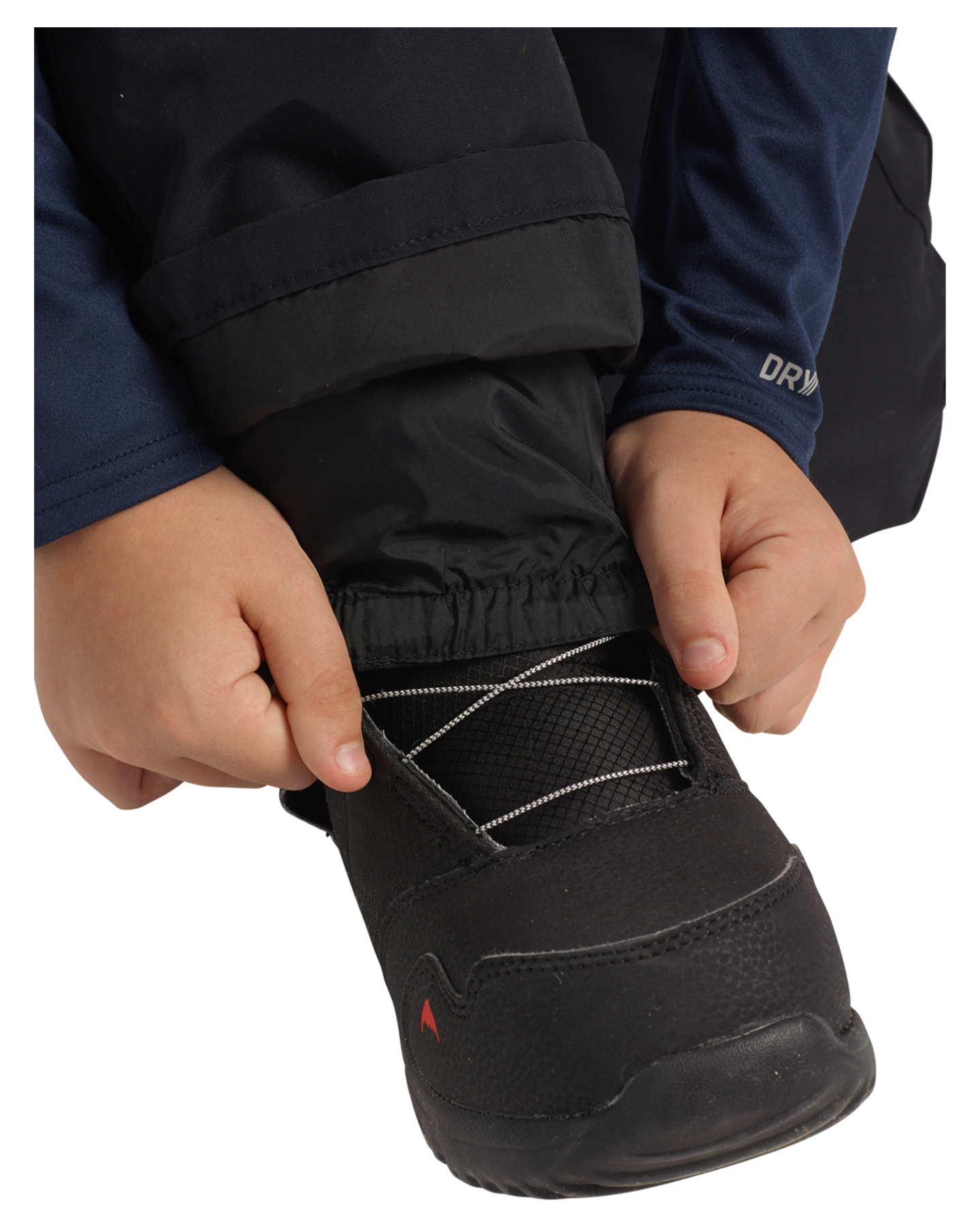 Burton Kids' Exile 2L Cargo Snow Pants - True Black Snow Pants - Trojan Wake Ski Snow