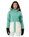 Rip Curl Rider Parker Snow Jacket Women's 10K/10K - Mint - 2023 Snow Jackets - Trojan Wake Ski Snow