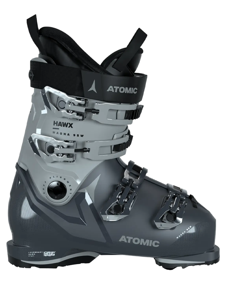 Atomic Hawx Magna 95 GW Womens Ski Boots - Grey Blue / Light Grey / Black - 2023 Snow Ski Boots - Trojan Wake Ski Snow