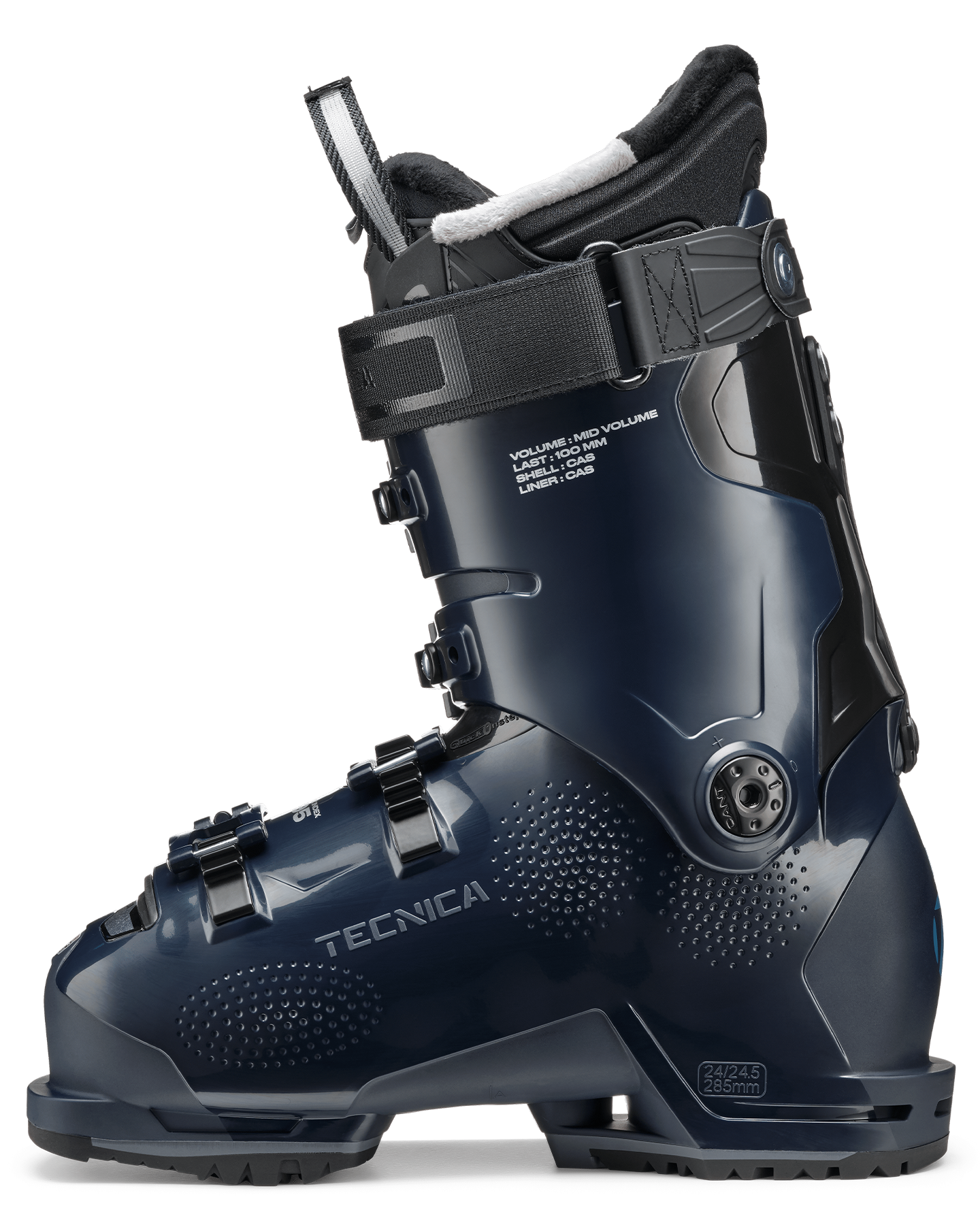 Tecnica Mach1 MV 95 Women's Td GW Snow Ski Boots - Ink Blue - 2024 Snow Ski Boots - Trojan Wake Ski Snow