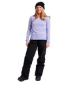 Burton Womens Powline Gore-Tex 2L Insulated Pants - True Black - 2023 Snow Pants - Trojan Wake Ski Snow