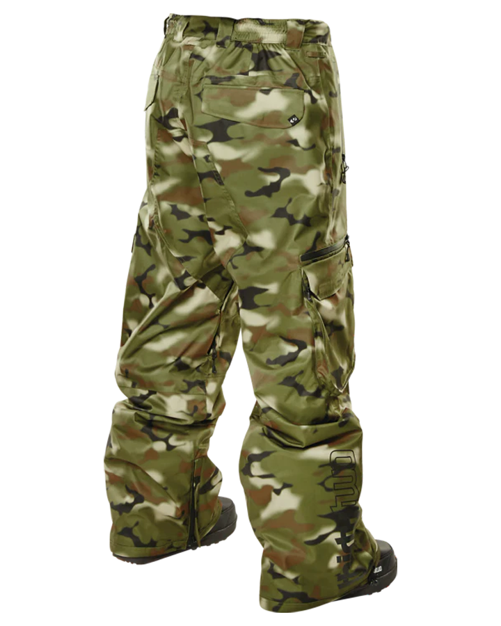 Thirtytwo Blahzay Cargo Snow Pant - Camo - 2023 Snow Pants - Trojan Wake Ski Snow