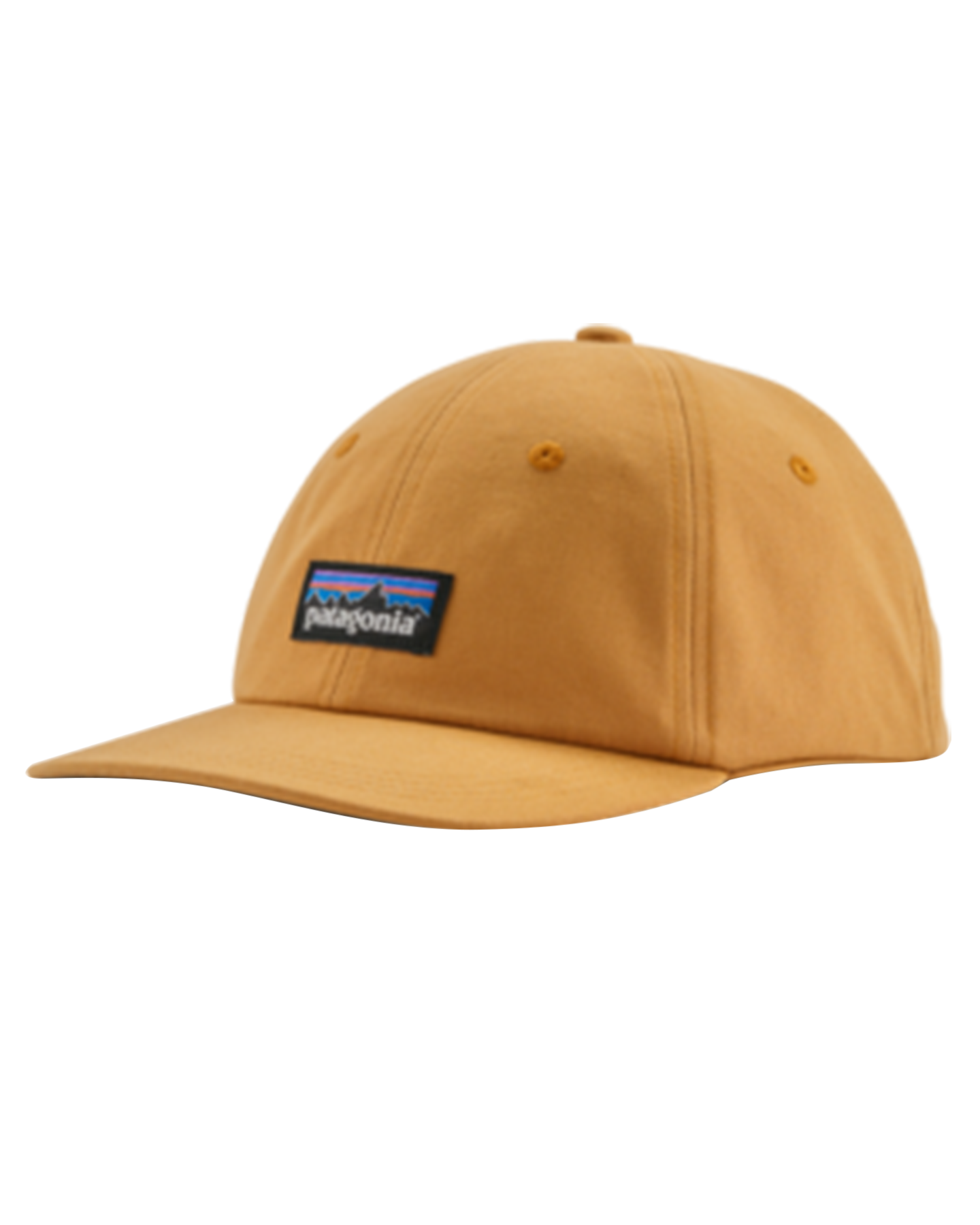 Patagonia P-6 Label Trad Cap - Dried Mango Hats - Trojan Wake Ski Snow