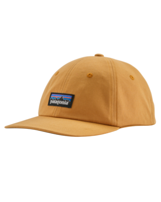 Patagonia P-6 Label Trad Cap - Dried Mango Hats - Trojan Wake Ski Snow