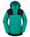 Volcom Fern Ins Gore Pullover - Vibrant Green Snow Jackets - Trojan Wake Ski Snow