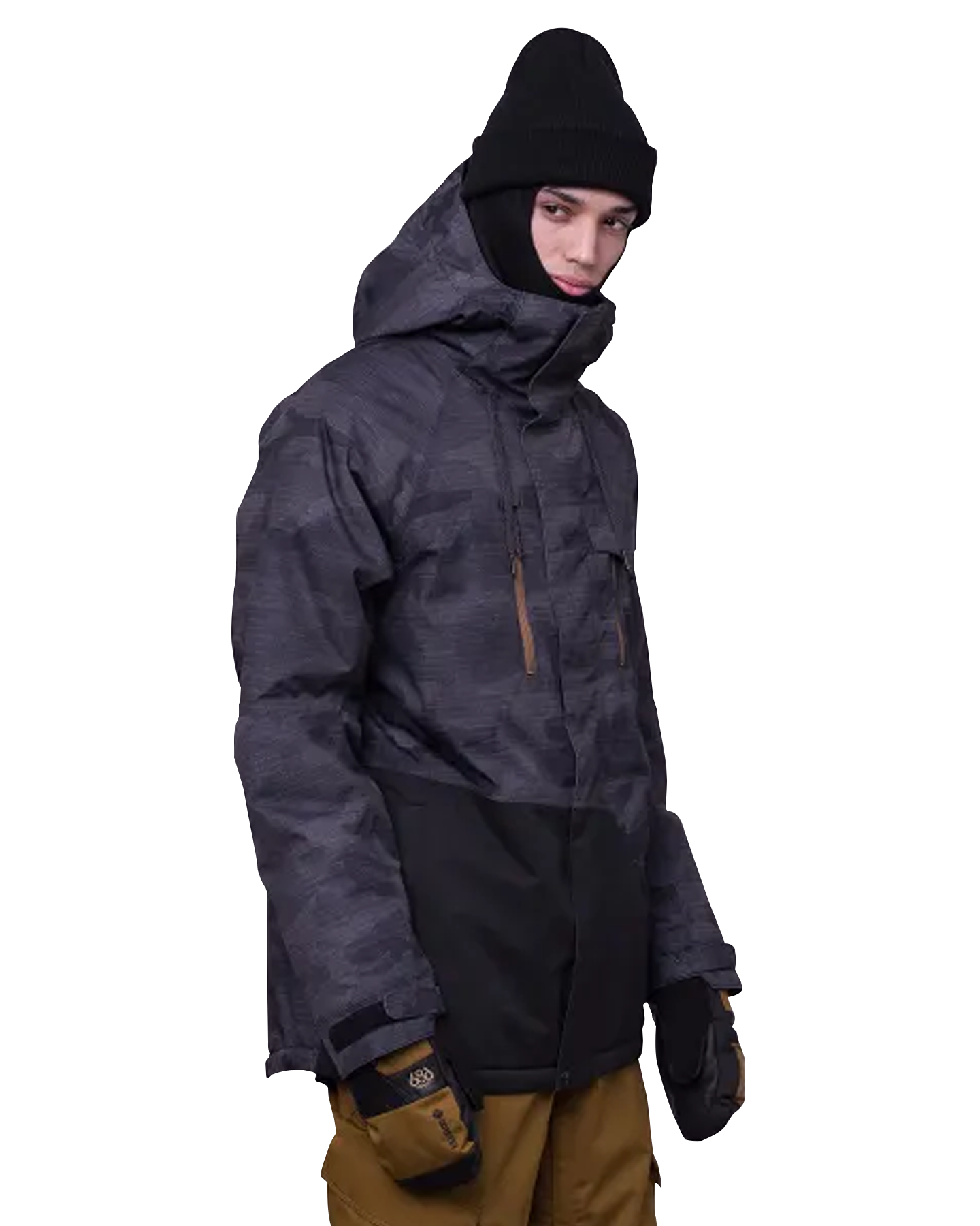 686 Men's Geo Snow Jacket Snow Jackets - Trojan Wake Ski Snow