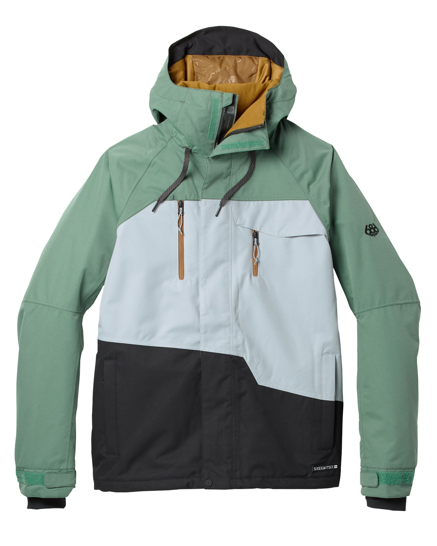 686 Men's Geo Snow Jacket Snow Jackets - Trojan Wake Ski Snow