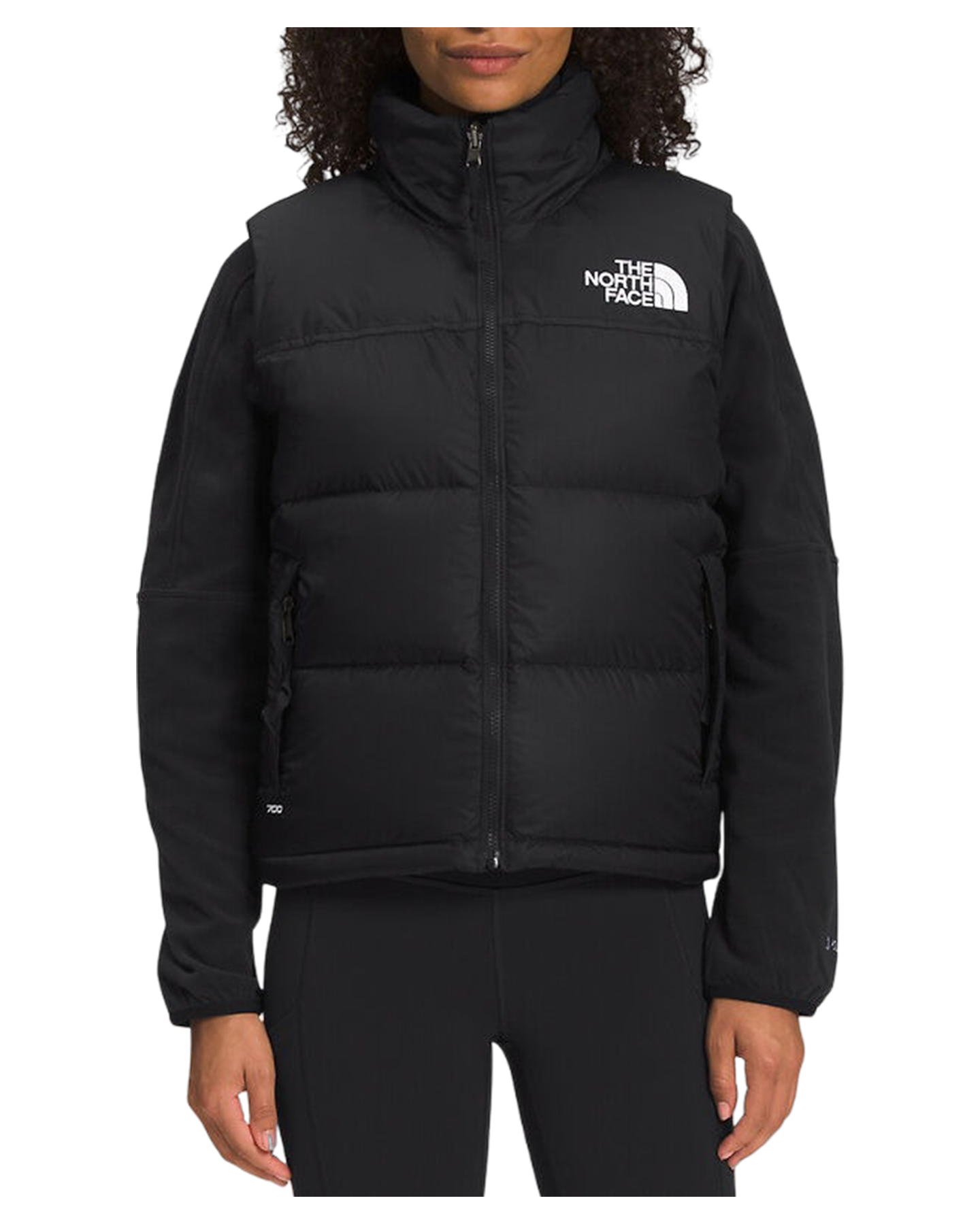 The North Face Women's 1996 Retro Nuptse Vest - Recycled Tnf Black Jackets - Trojan Wake Ski Snow