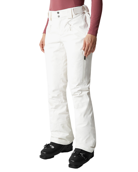 The North Face Women's Lenado Snow Pant - Gardenia White Snow Pants - Trojan Wake Ski Snow