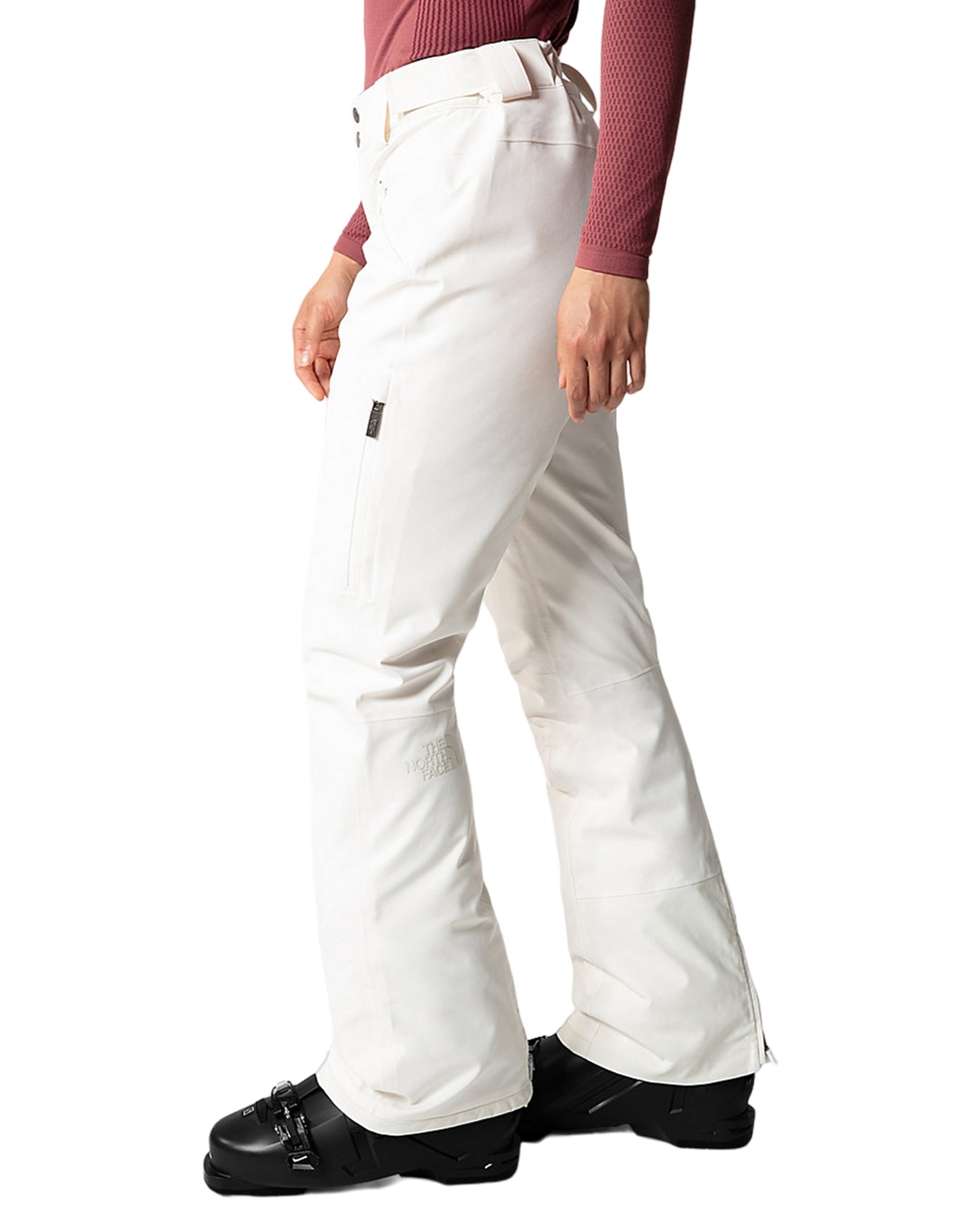 The North Face Women's Lenado Snow Pant - Gardenia White Snow Pants - Trojan Wake Ski Snow