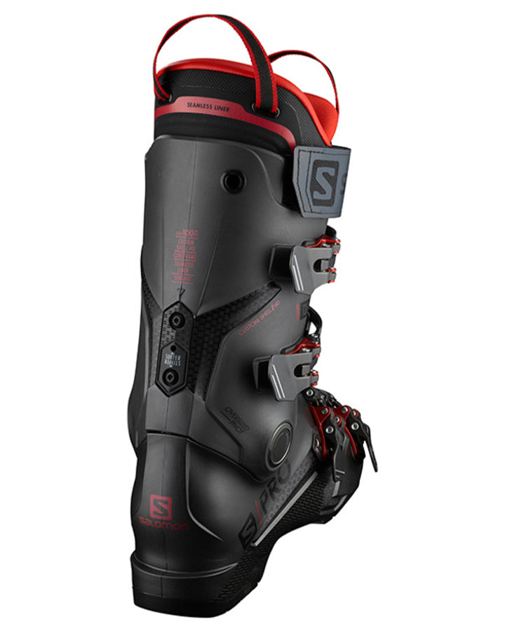 Salomon S/Pro 120 GW Ski Boots - Belluga / Red / Black - 2023 Snow Ski Boots - Trojan Wake Ski Snow