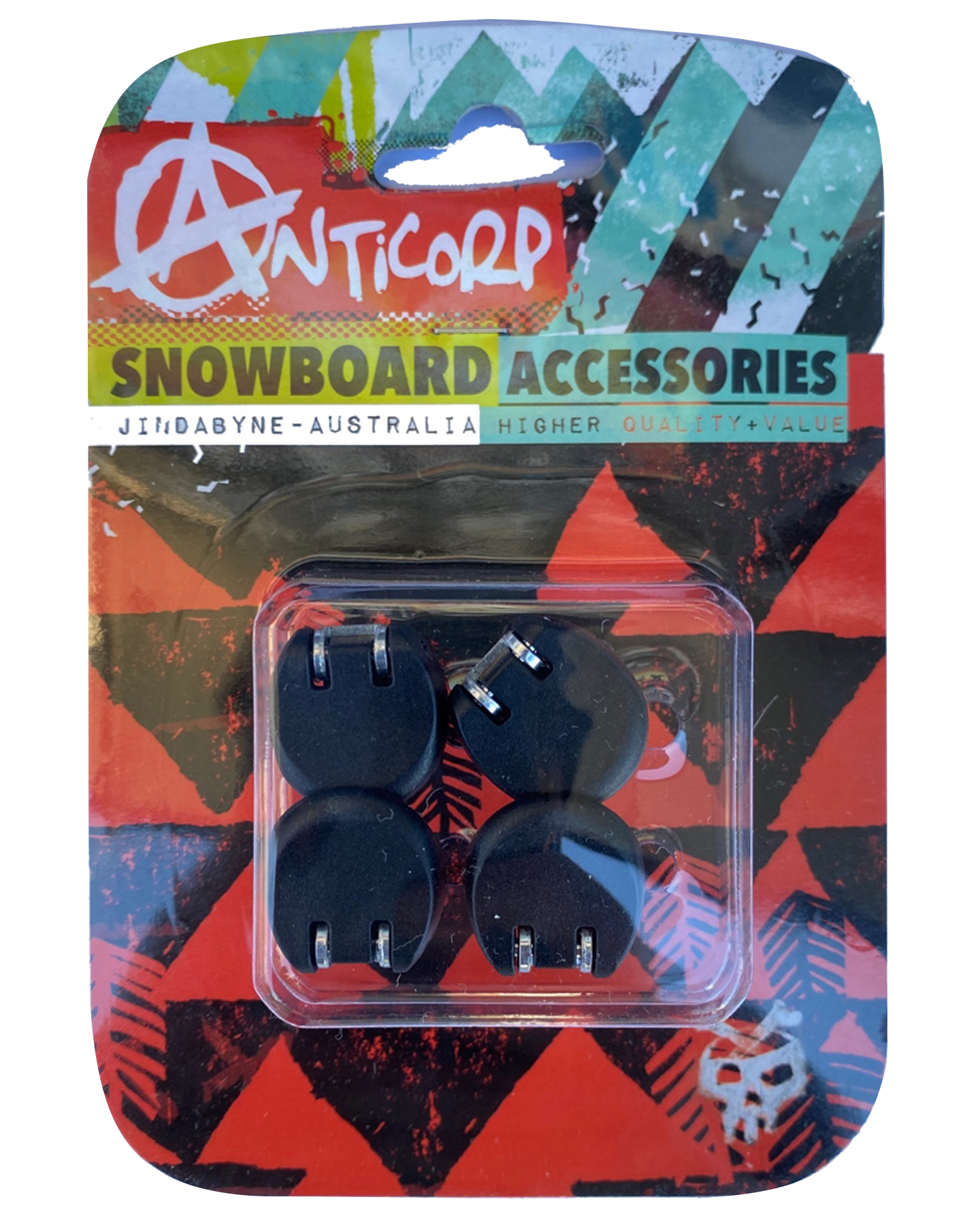 Anticorp Deluxe Quick Buttons Snowboard Parts - Trojan Wake Ski Snow