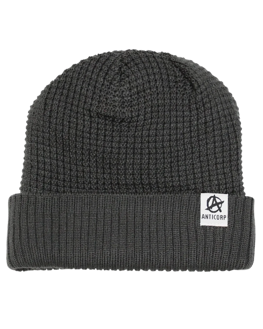 Anticorp Grid Lined Beanie - Dark Grey Beanies - Trojan Wake Ski Snow