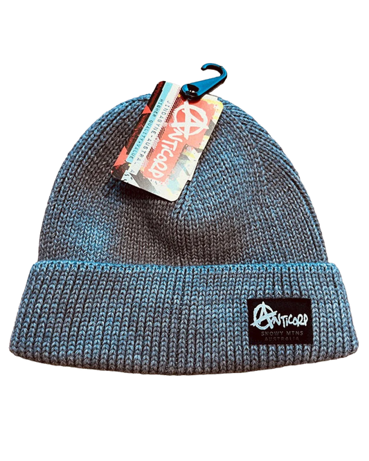 Anticorp Turn Up Beanie - Light Grey Beanies - Trojan Wake Ski Snow