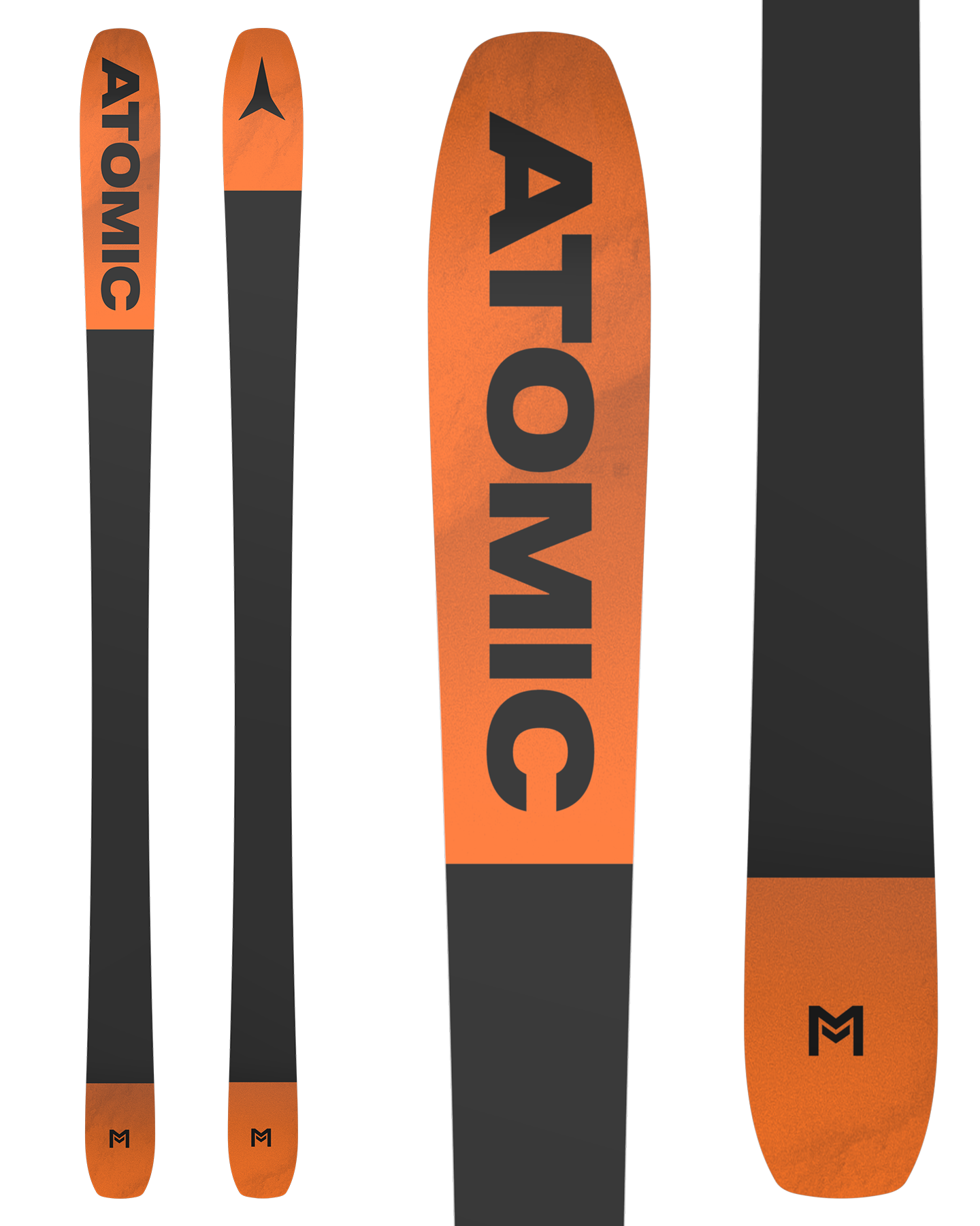 Atomic Maverick 88 Ti Snow Skis - Silver/Black - 2025 Snow Skis - Trojan Wake Ski Snow