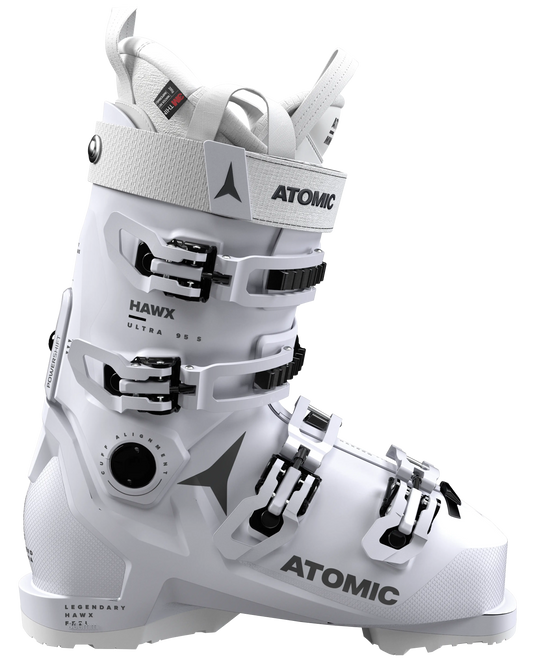 Atomic Hawx Ultra 95 S GW Womens Ski Boots - Vapor / White - 2023 Snow Ski Boots - Trojan Wake Ski Snow