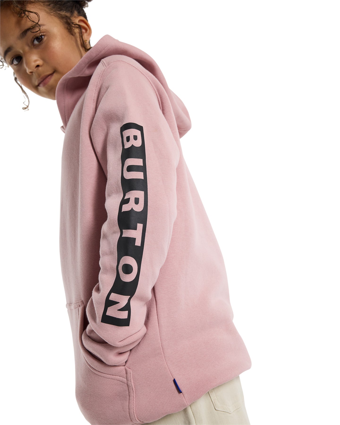 Burton Kids' Elite Pullover Hoodie - Powder Blush Hoodies & Sweatshirts - Trojan Wake Ski Snow