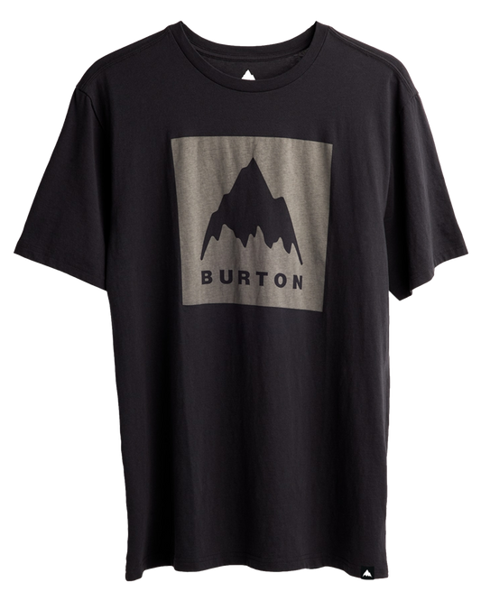 Burton Classic Mountain High Short Sleeve T-Shirt - True Black Shirts & Tops - Trojan Wake Ski Snow