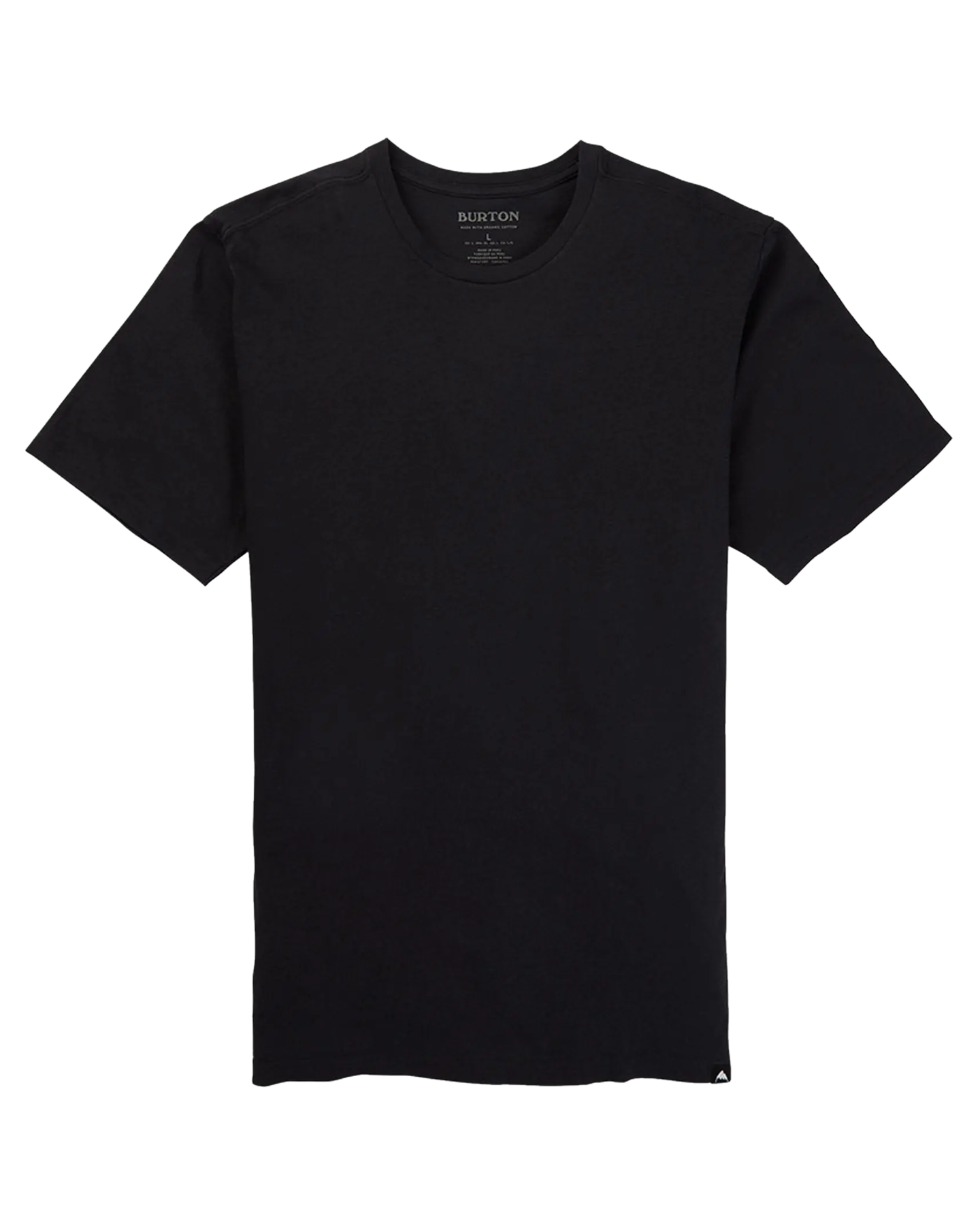 Burton Classic Short Sleeve T-Shirt - True Black Shirts & Tops - Trojan Wake Ski Snow