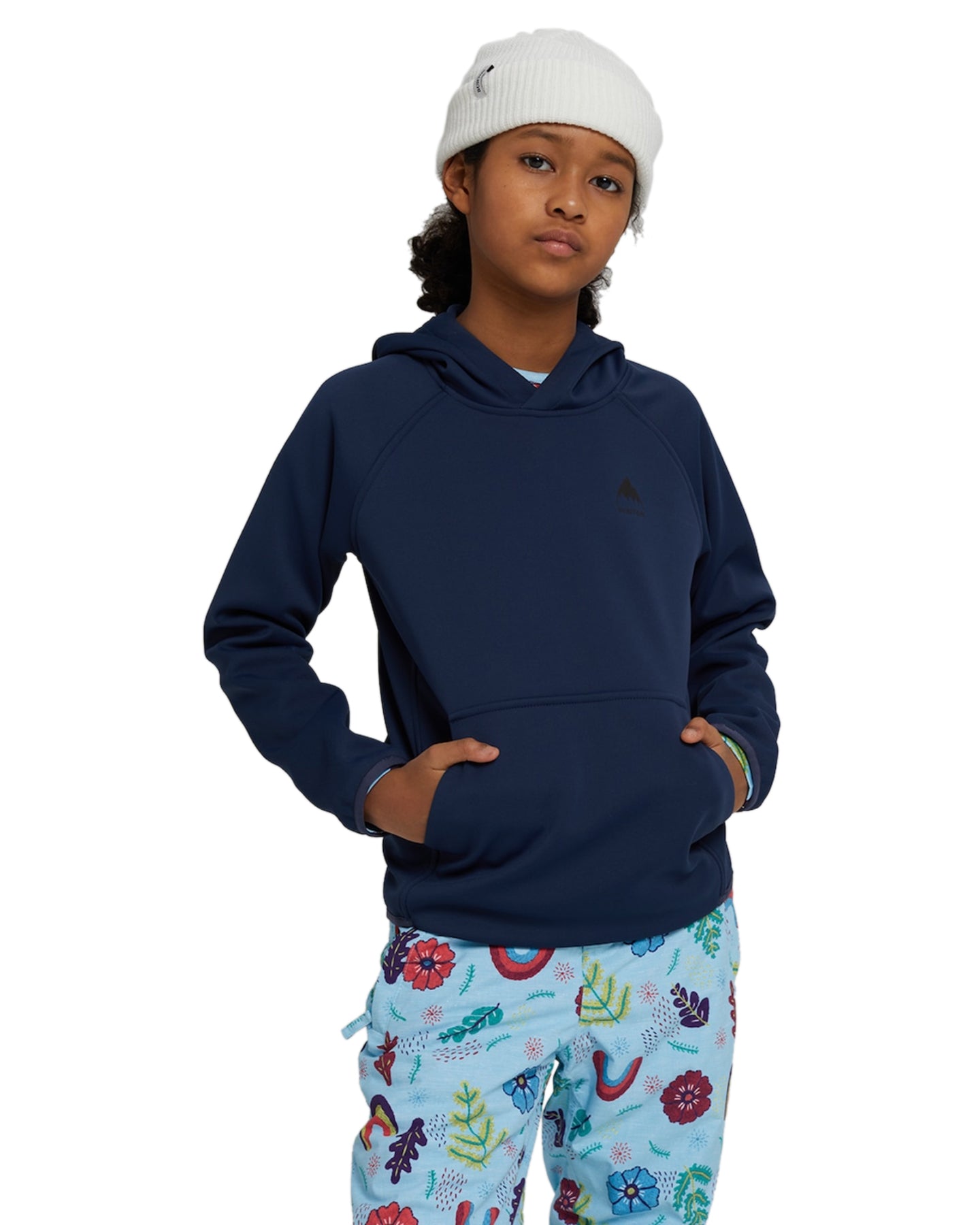 Burton Kids' Crown Weatherproof Pullover Fleece - Dress Blue Hoodies & Sweatshirts - Trojan Wake Ski Snow