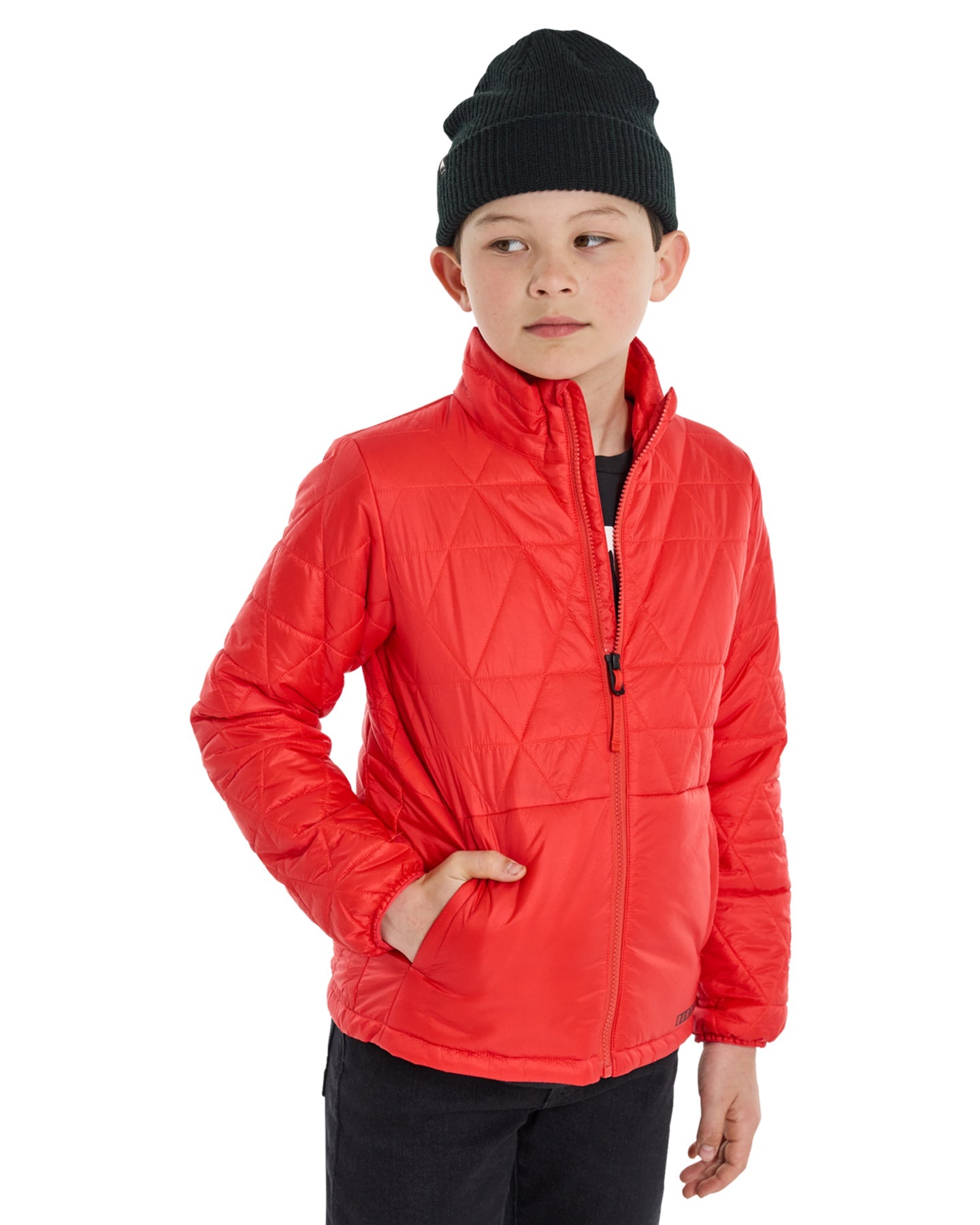 Burton Kids' Versatile Heat Insulated Jacket - Tomato Jackets - Trojan Wake Ski Snow