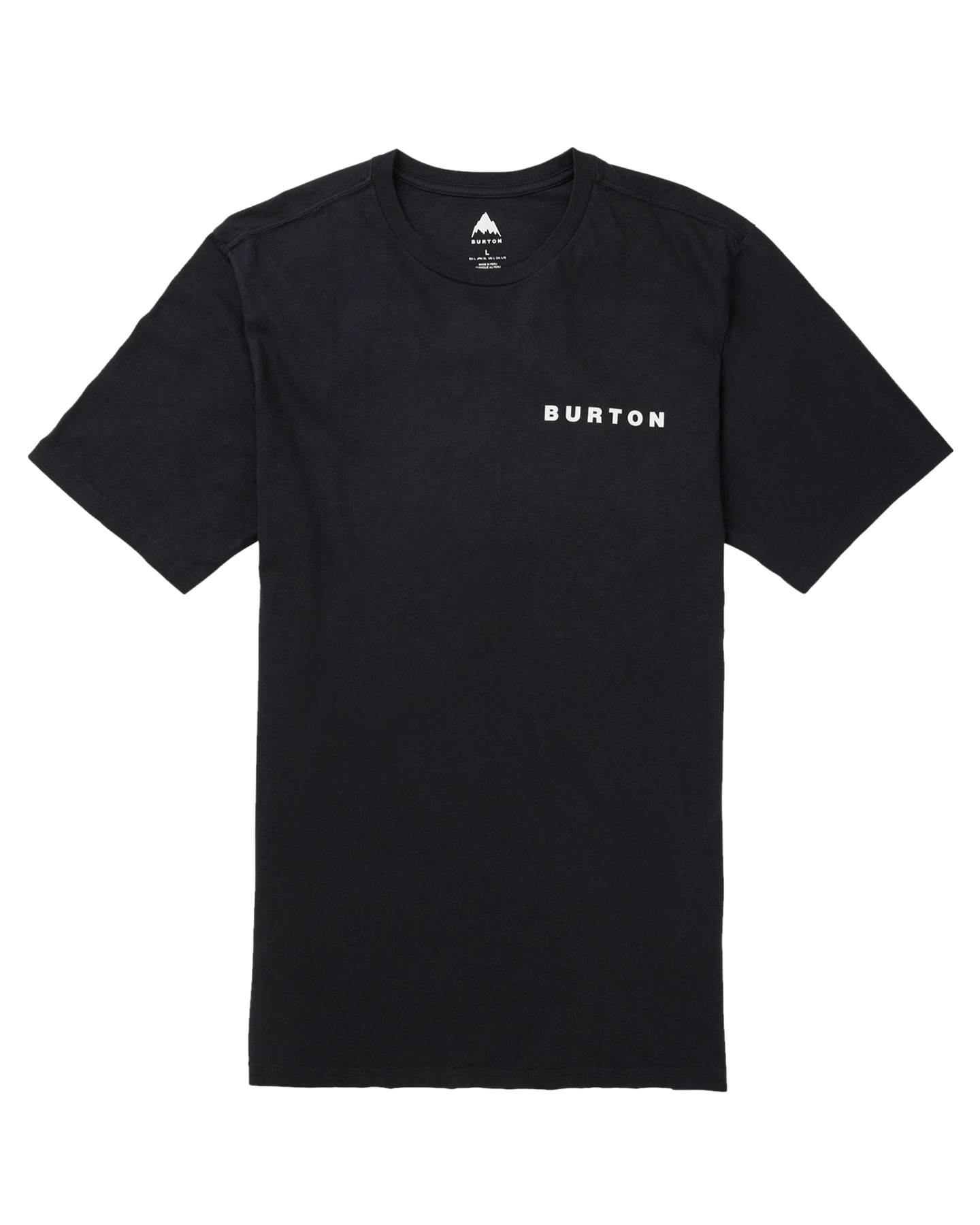 Burton Men's Flight Attendant 24 Short Sleeve T-Shirt - True Black Shirts & Tops - Trojan Wake Ski Snow