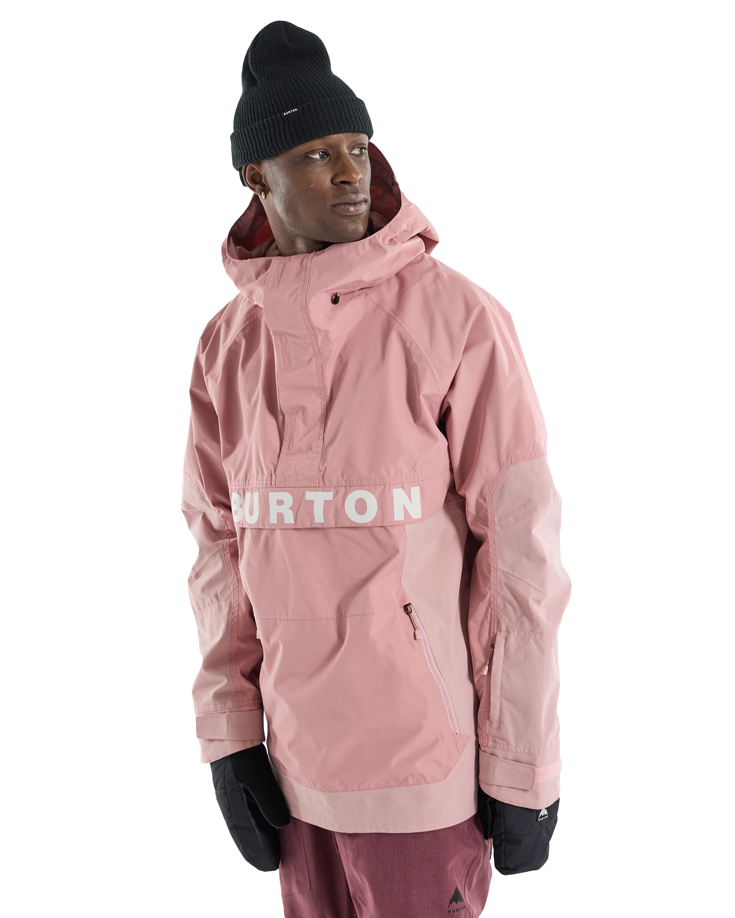 Burton Men's Frostner 2L Anorak Snow Jacket - Powder Blush Snow Jackets - Trojan Wake Ski Snow