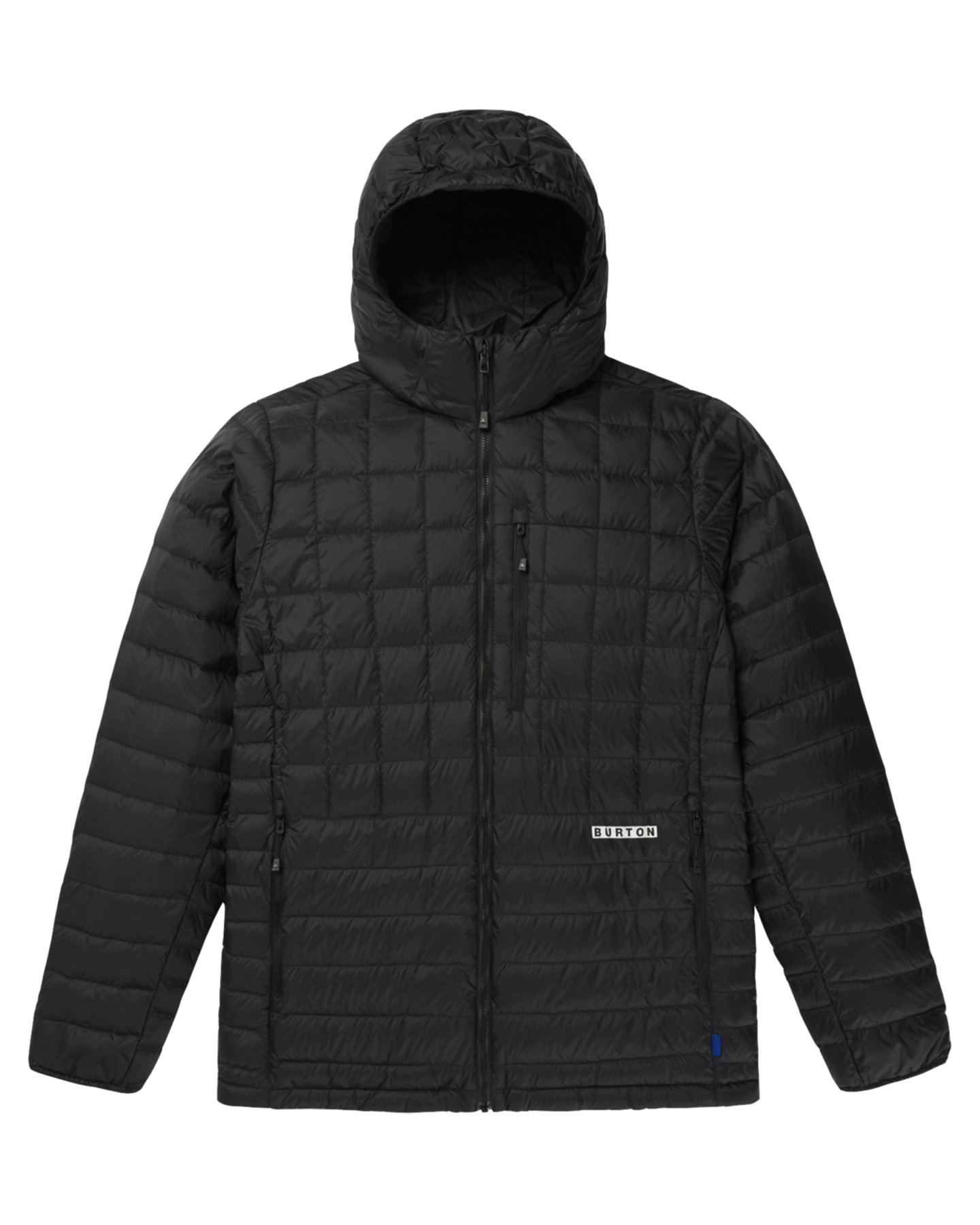 Burton Men's Mid-Heat Hooded Down Jacket - True Black Jackets - Trojan Wake Ski Snow