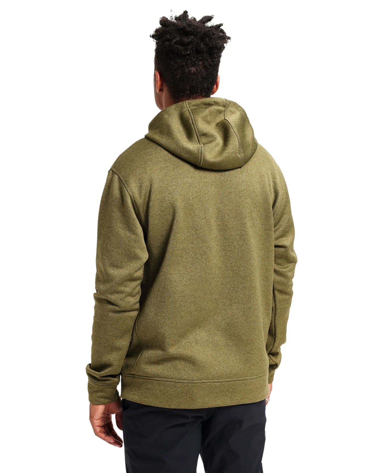 Burton Men's Oak Pullover Hoodie - Martini Olive Heather Hoodies & Sweatshirts - Trojan Wake Ski Snow