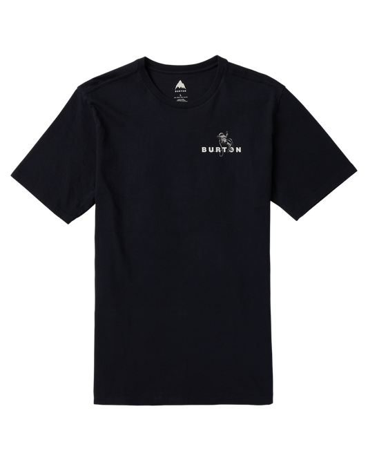 Burton Men's Process 24 Short Sleeve T-Shirt - True Black Shirts & Tops - Trojan Wake Ski Snow