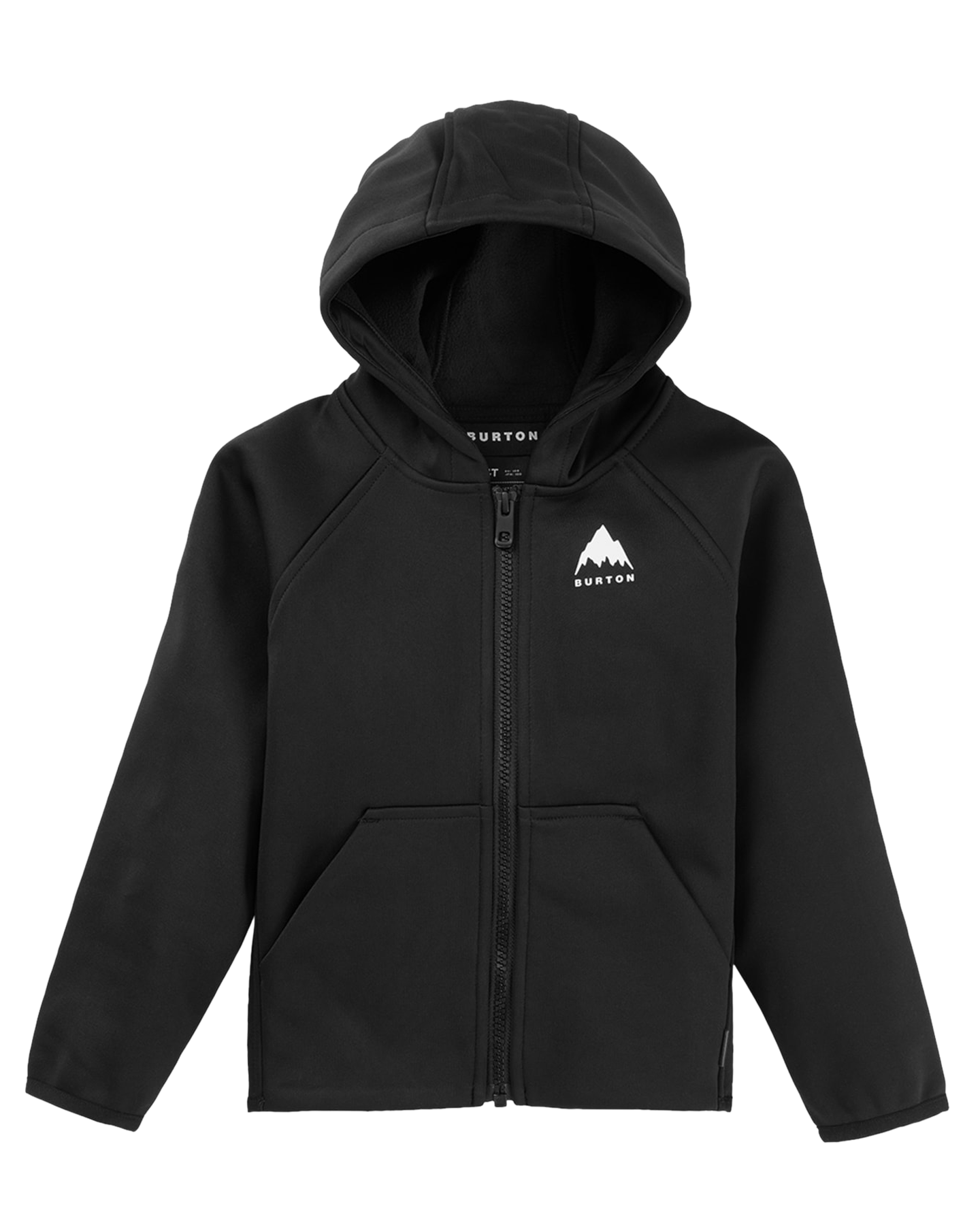 Burton Toddlers' Crown Weatherproof Full-Zip Fleece - True Black Hoodies & Sweatshirts - Trojan Wake Ski Snow