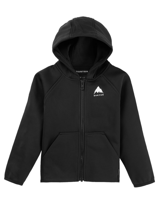 Burton Toddlers' Crown Weatherproof Full-Zip Fleece - True Black Hoodies & Sweatshirts - Trojan Wake Ski Snow