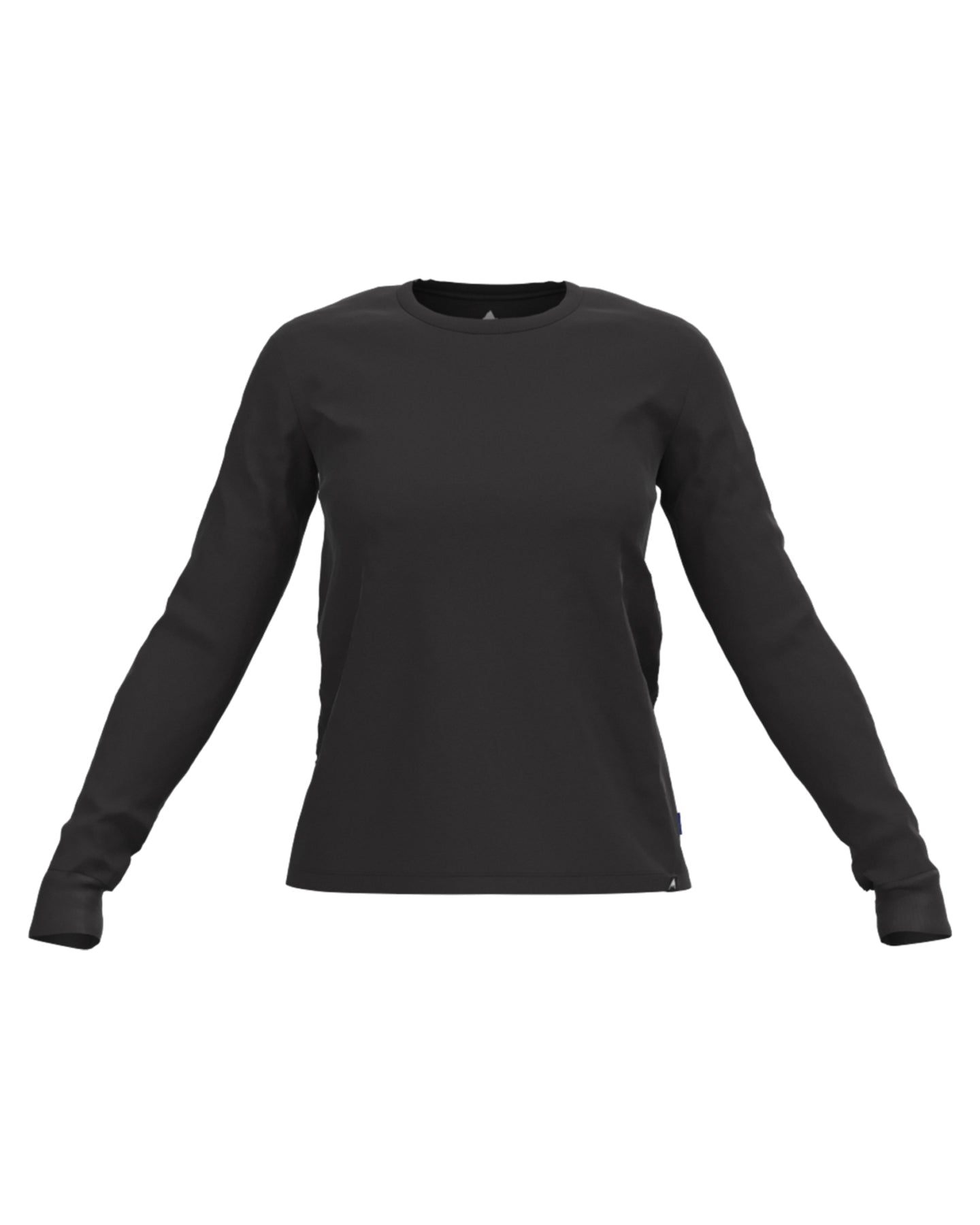 Burton Women's Classic Long Sleeve T-Shirt - True Black Shirts & Tops - Trojan Wake Ski Snow