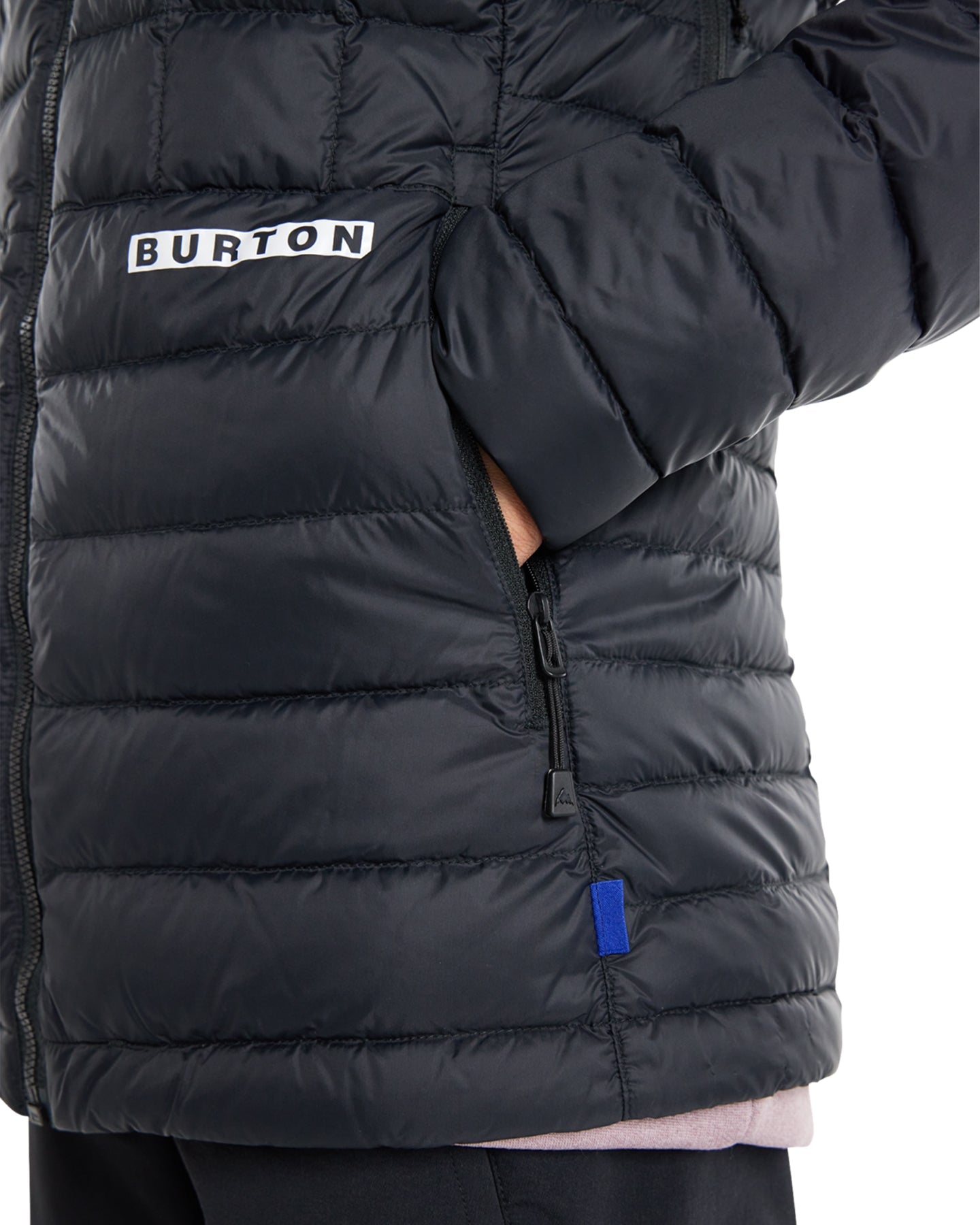 Burton Women's Mid-Heat Hooded Down Insulated Jacket - True Black Jackets - Trojan Wake Ski Snow