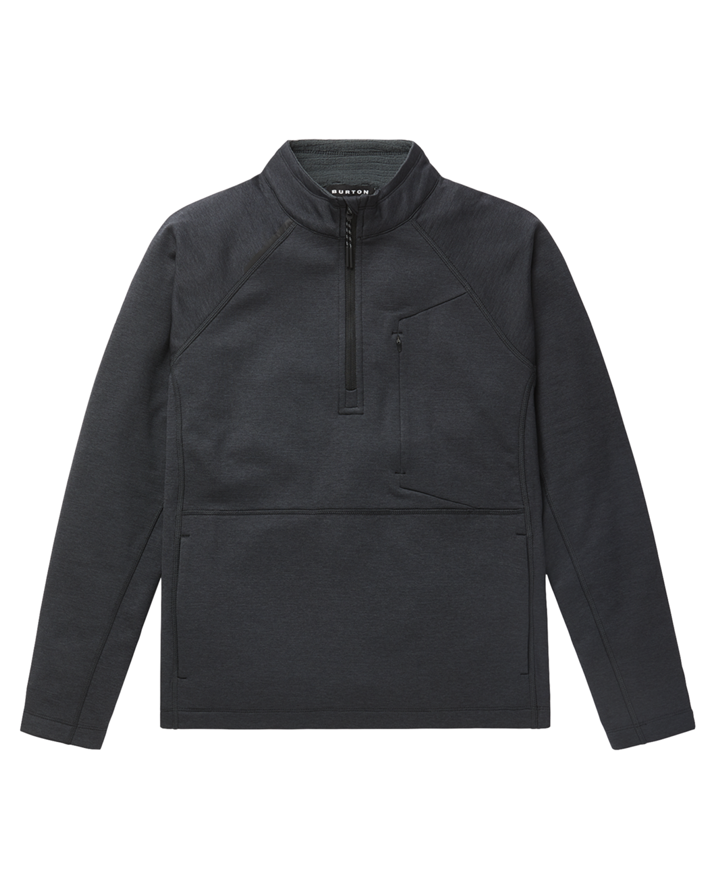 Burton Women's Multipath Grid Quarter-Zip Fleece - True Black Hoodies & Sweatshirts - Trojan Wake Ski Snow