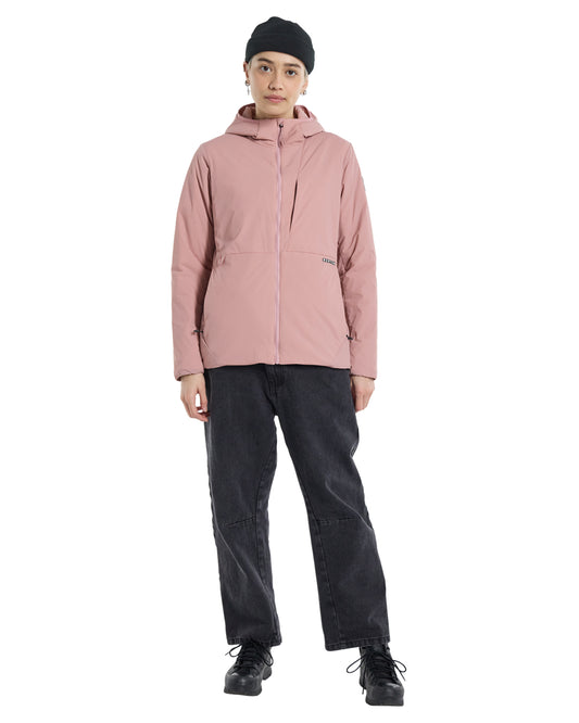 Burton Women's Multipath Hooded Insulated Jacket - Powder Blush Jackets - Trojan Wake Ski Snow