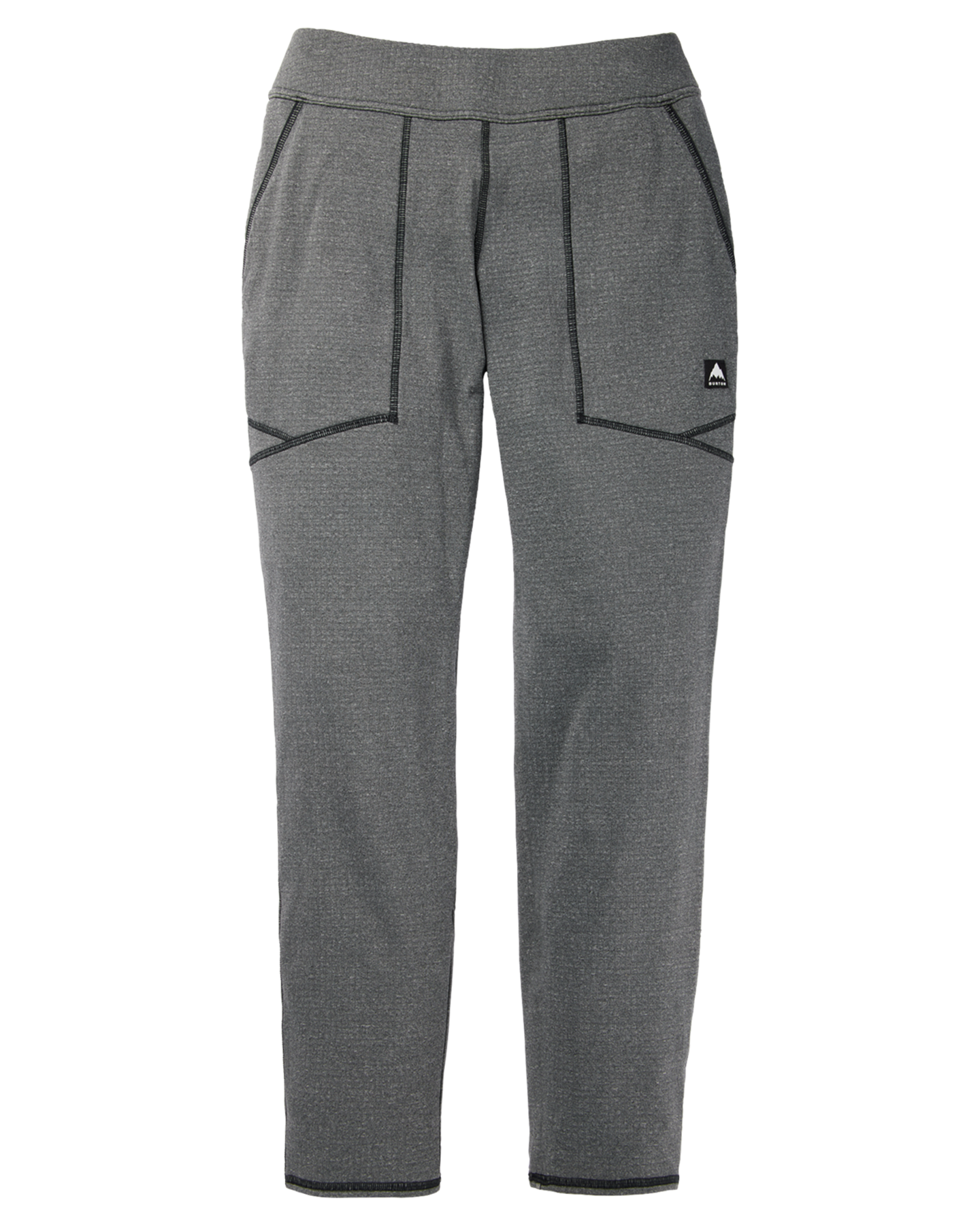 Burton Women's Stockrun Grid Pants - True Black Hoodies & Sweatshirts - Trojan Wake Ski Snow