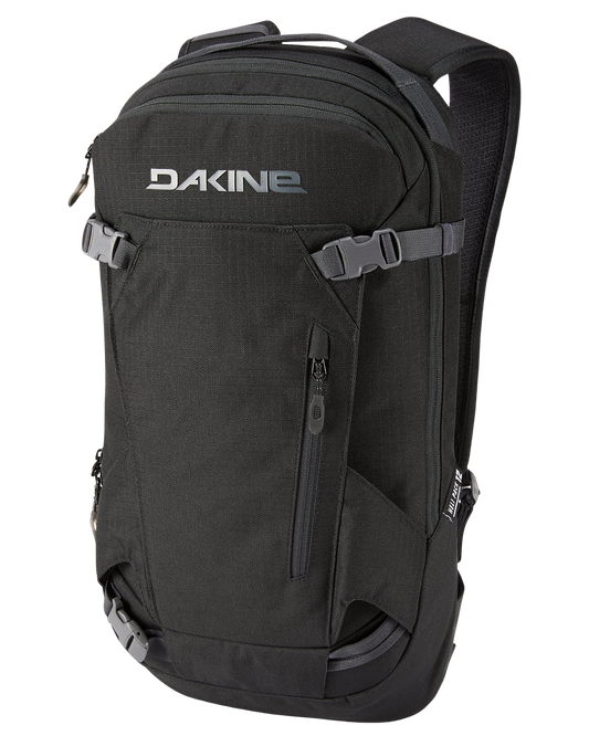 Dakine Heli Pack 12L Pack - Black Luggage Bags - Trojan Wake Ski Snow