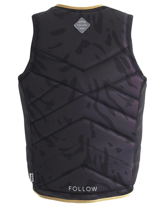 Follow Order 2 Women's Life Jacket - Black - 2024 Life Jackets - Trojan Wake Ski Snow