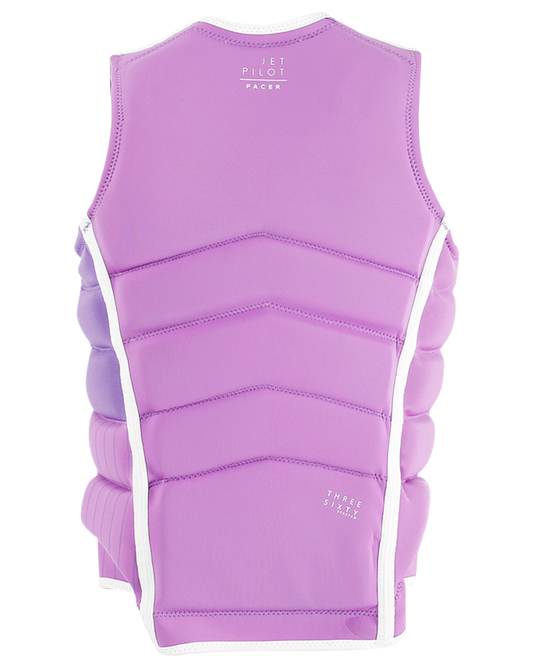 Jetpilot Pacer F/E Ladies Neo Vest - Purple - 2023 Life Jackets - Trojan Wake Ski Snow