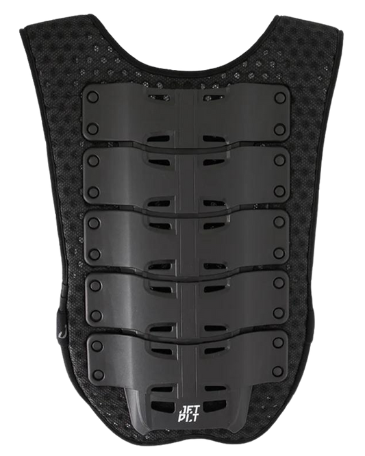 Jetpilot Protech Backbrace - Black - 2022 Jetski Protective Gear - Trojan Wake Ski Snow