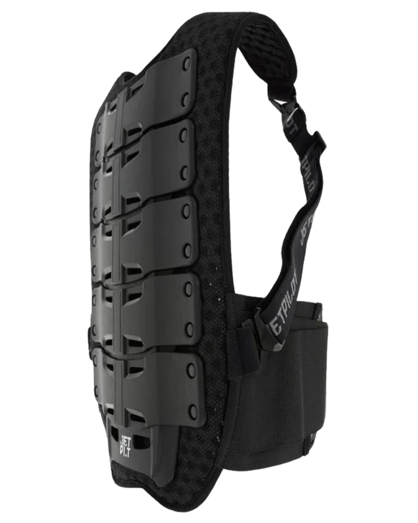 Jetpilot Protech Backbrace - Black - 2022 Jetski Protective Gear - Trojan Wake Ski Snow